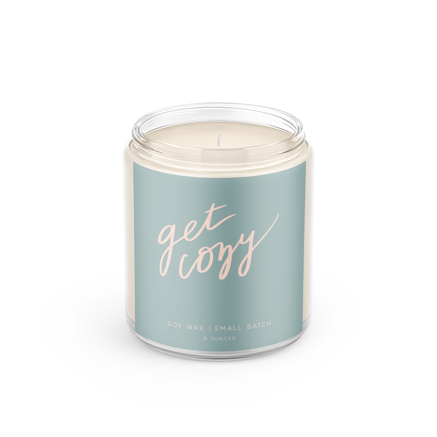 Get Cozy Script Candle