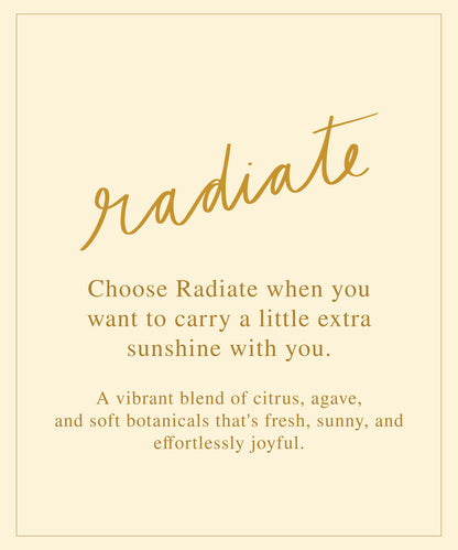 Radiate: Roll-On Perfume